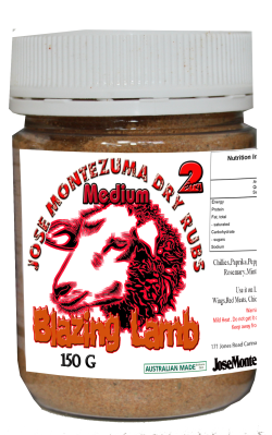 Jose Montezuma Chilli Chili Sauces Hot Sauce Blazing Lamb Medium