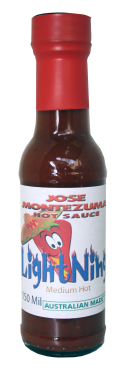 Jose Montezuma Chilli Chili Sauces Hot Sauce Lightning
