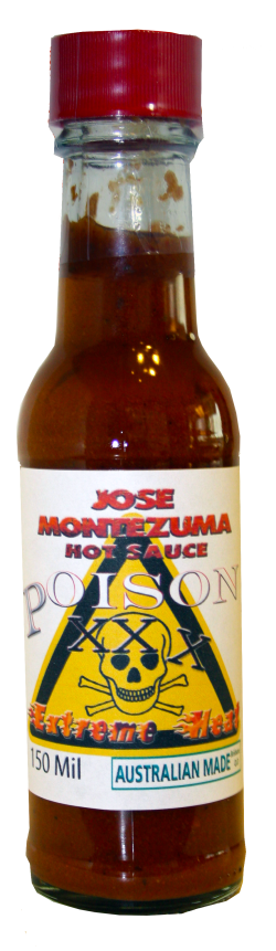 Jose Montezuma Chilli Chili Sauces Hot Sauce PoisonXXX