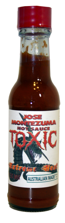 Jose Montezuma Chilli Chili Sauces Hot Sauce Toxic