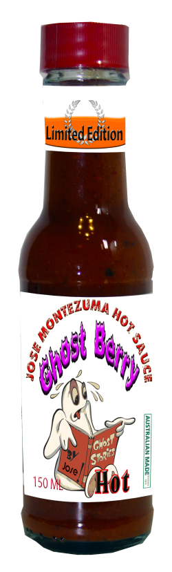 Jose Montezuma Chilli Chili Sauces Hot Sauce Ghost Berry