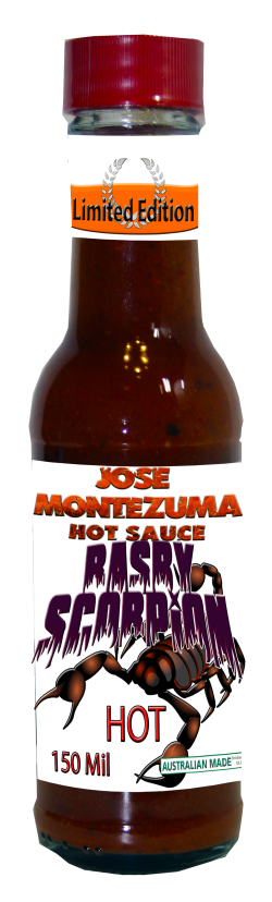 Jose Montezuma Chilli Chili Sauces Hot Sauce Rasby Scorpion