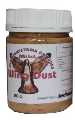 Jose Montezuma Chilli Chili Sauces Hot Sauce Wing Dust Mild